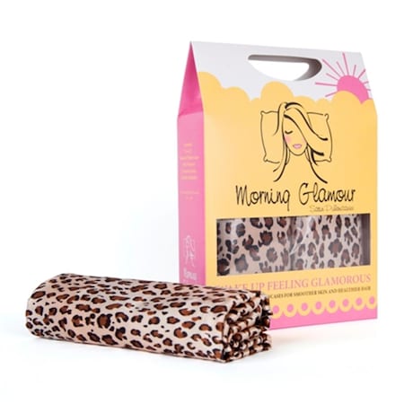 Signature Box Satin Pillowcases- Leopard Print, 2PK